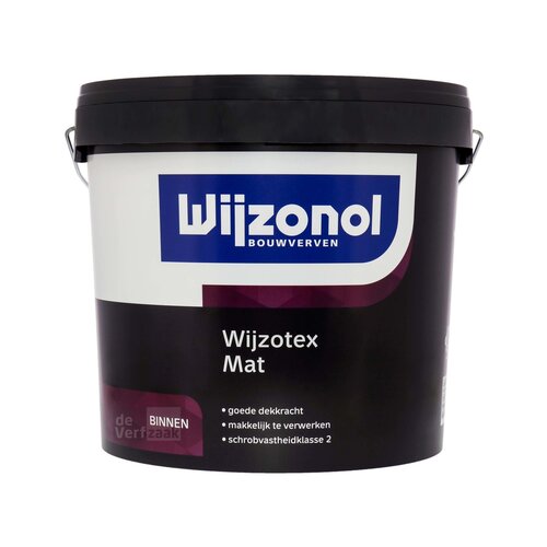 Wijzonol Wijzotex Mat - RAL 9010 Wijzonol Wijzotex Mat - RAL 9010