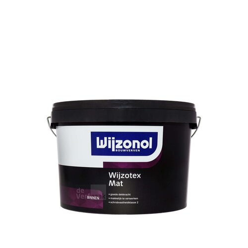 Wijzonol Wijzotex Mat - RAL 9010 Wijzonol Wijzotex Mat - RAL 9010