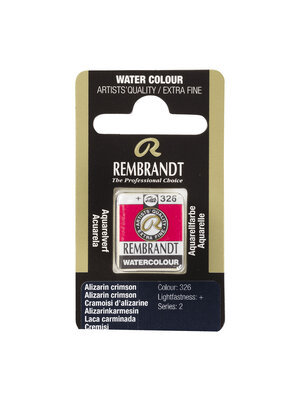 Rembrandt Aquarelverf Napje - Alizarin Crimson #326