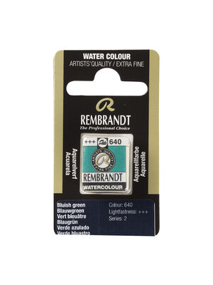 Rembrandt Aquarelverf Napje - Blauwgroen #640