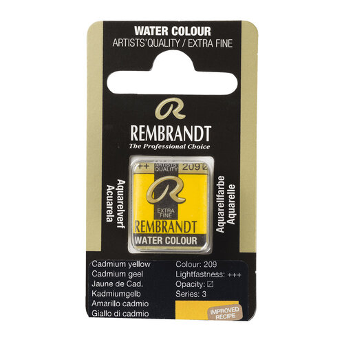 Rembrandt Aquarelverf Napje - Cadmiumgeel #209