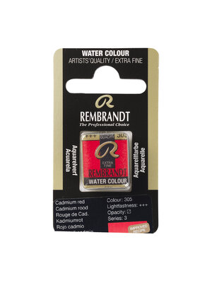 Rembrandt Aquarelverf Napje - Cadmiumrood #305