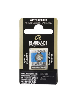 Rembrandt Aquarelverf Napje - Ceruleumblauw (Phtalo) #535