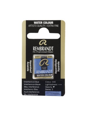 Rembrandt Aquarelverf Napje - Interference Blauw #846