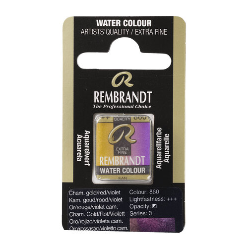 Rembrandt Aquarelverf Napje - Kameleon Goud/Rood/Violet #860 Rembrandt Aquarelverf Napje - Kameleon Goud/Rood/Violet #860