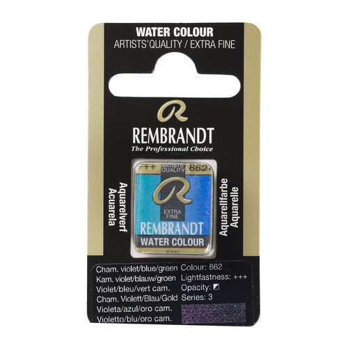 Rembrandt Aquarelverf Napje - Kameleon Violet/Blauw/Groen #862