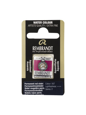 Rembrandt Aquarelverf Napje - Permanentroodviolet #567