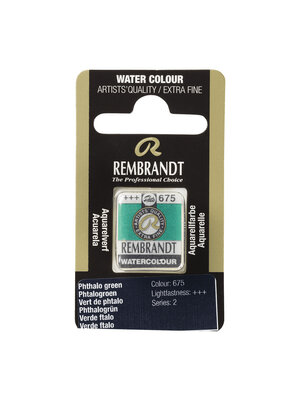 Rembrandt Aquarelverf Napje - Phtalogroen #675