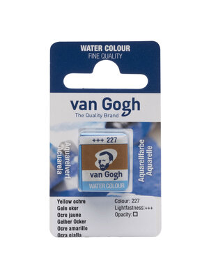 Van Gogh Aquarelverf Napje - Gele Oker #227 Van Gogh Aquarelverf Napje - Gele Oker #227