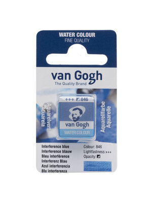 Van Gogh Aquarelverf Napje - Interference Blauw #846 Van Gogh Aquarelverf Napje - Interference Blauw #846
