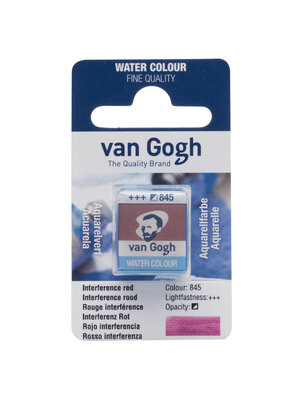 Van Gogh Aquarelverf Napje - Interference Rood #845 Van Gogh Aquarelverf Napje - Interference Rood #845