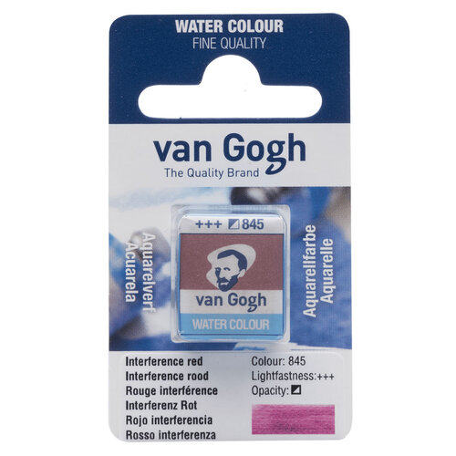 Van Gogh Aquarelverf Napje - Interference Rood #845 Van Gogh Aquarelverf Napje - Interference Rood #845