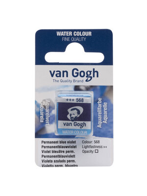 Van Gogh Aquarelverf Napje - Permanentblauwviolet #568 Van Gogh Aquarelverf Napje - Permanentblauwviolet #568