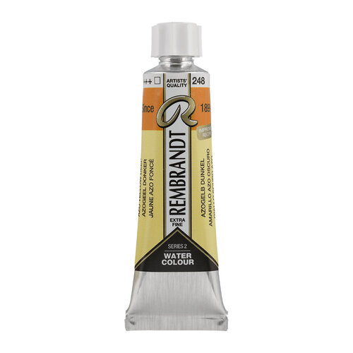 Rembrandt Aquarelverf Tube 10 ml - Azogeel Donker #248
