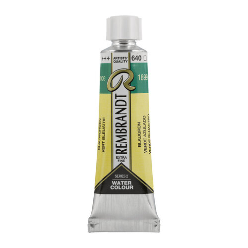 Rembrandt Aquarelverf Tube 10 ml - Blauwgroen #640