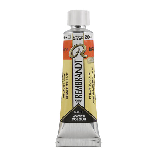 Rembrandt Aquarelverf Tube 10 ml - Briljantoranje #264