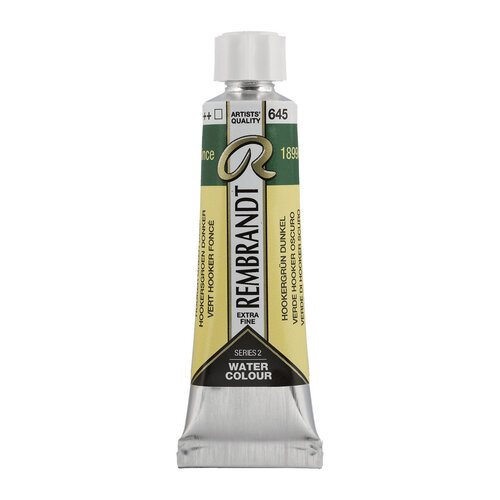 Rembrandt Aquarelverf Tube 10 ml - Hookersgroen Donker #645