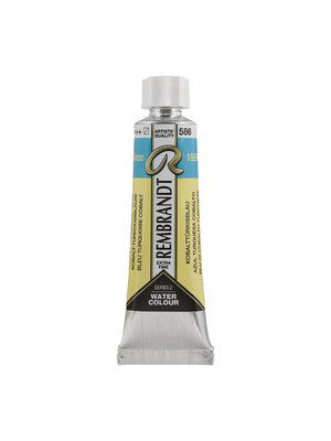 Rembrandt Aquarelverf Tube 10 ml - Kobalt-Turkooisblauw #586