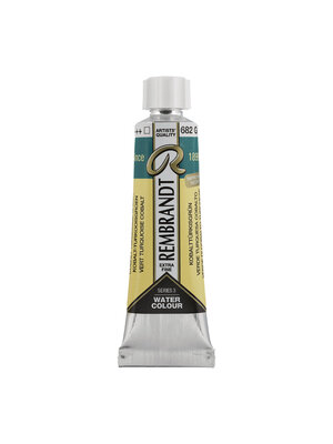 Rembrandt Aquarelverf Tube 10 ml - Kobalt-Turkooisgroen #682