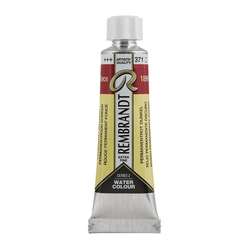 Rembrandt Aquarelverf Tube 10 ml - Permanentrood Donker #371