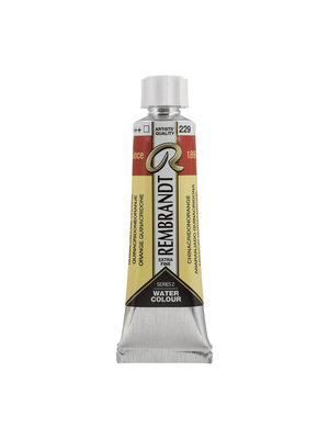 Rembrandt Aquarelverf - tube - Quinacridoneoranje 229 Rembrandt Aquarelverf - tube - Quinacridoneoranje 229