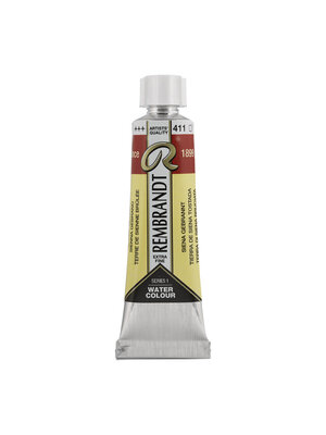 Rembrandt Aquarelverf - tube - Sienna Gebrand 411 Rembrandt Aquarelverf - tube - Sienna Gebrand 411