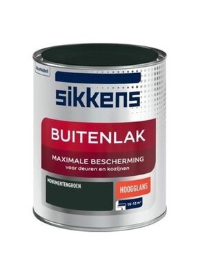 Sikkens Buitenlak Hoogglans - Monumentengroen