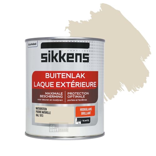 Sikkens Buitenlak Hoogglans - RAL 1013 Sikkens Buitenlak Hoogglans - RAL 1013