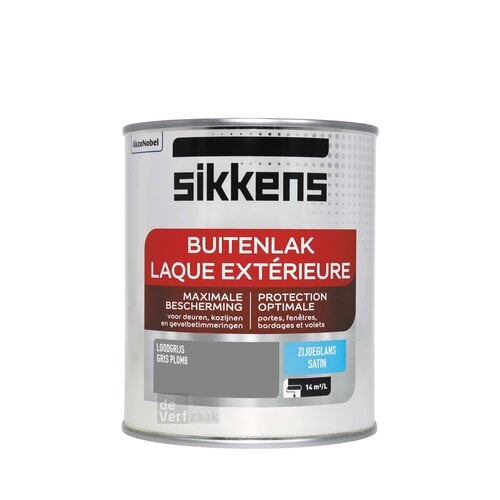 Sikkens Buitenlak Zijdeglans - Loodgrijs Sikkens Buitenlak Zijdeglans - Loodgrijs
