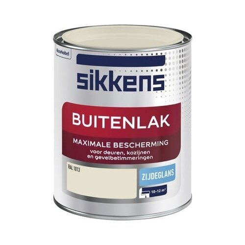 Sikkens Buitenlak Zijdeglans - RAL 1013 Sikkens Buitenlak Zijdeglans - RAL 1013