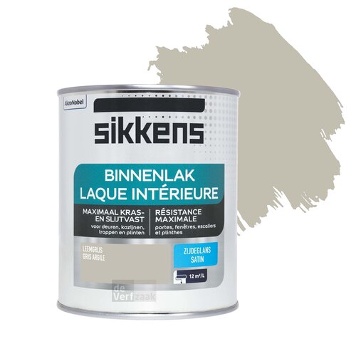 Sikkens Binnenlak Zijdeglans - Leemgrijs Sikkens Binnenlak Zijdeglans - Leemgrijs