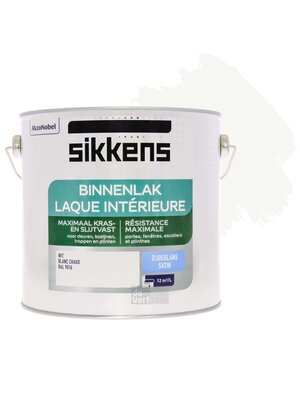 Sikkens Binnenlak Zijdeglans 2,5 L - RAL 9016