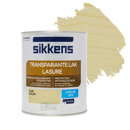 Sikkens Transparante Lak Zijdeglans - Blank Sikkens Transparante Lak Zijdeglans - Blank