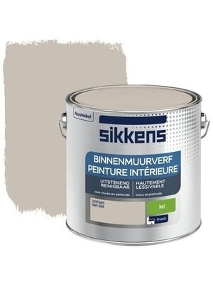 Sikkens Binnenmuurverf Mat - 2,5 liter Zachttaupe