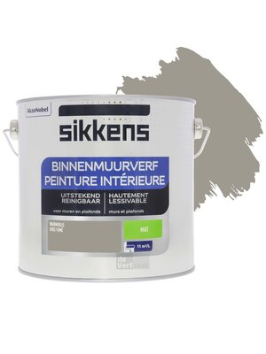 Sikkens Binnenmuurverf Mat - 2,5 liter Warmgrijs