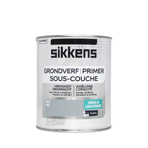 Sikkens Grondlak Binnenlak - Grijs Sikkens Grondlak Binnenlak - Grijs