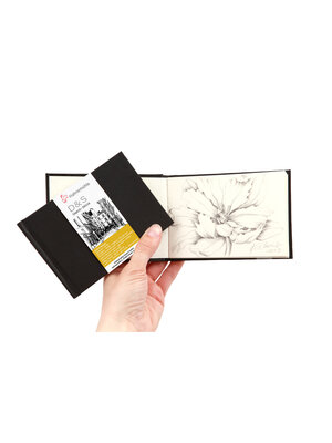 Hahnemuhle Tekenboek D&S Artist - 140 gr Zwart - 80 Vellen