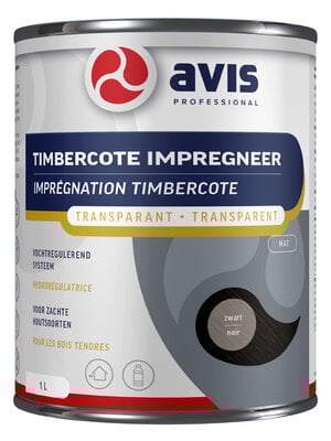 Avis Timbercote Impregneer - Zwart