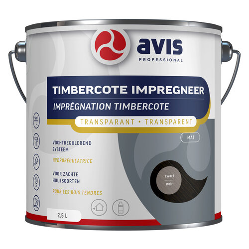 Avis Timbercote Impregneer - Zwart Avis Timbercote Impregneer - Zwart