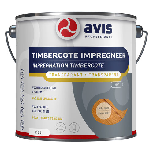Avis Timbercote Impregneer - Licht Eiken Avis Timbercote Impregneer - Licht Eiken