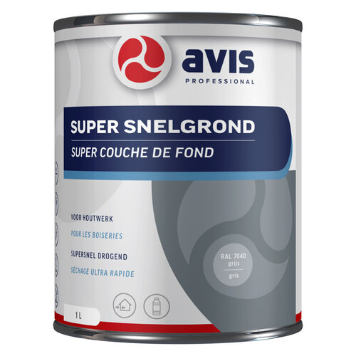 Avis Super Snelgrond - Grijs Avis Super Snelgrond - Grijs