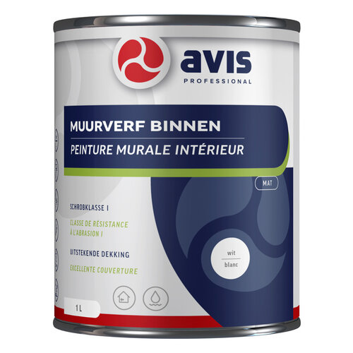 Avis Muurverf Permoglaze - Wit Avis Muurverf Permoglaze - Wit