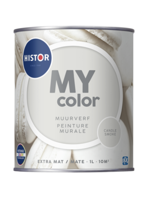 Histor MY color Muurverf Extra Mat - Candle Smoke