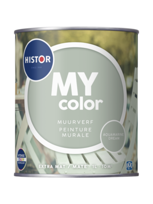Histor MY color Muurverf Extra Mat - Aquamarine Dream