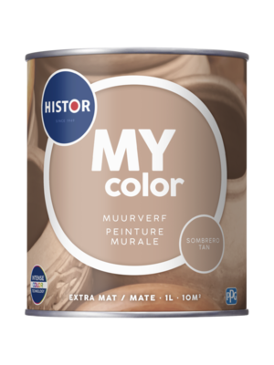 Histor MY color Muurverf Extra Mat - Sombrero Tan
