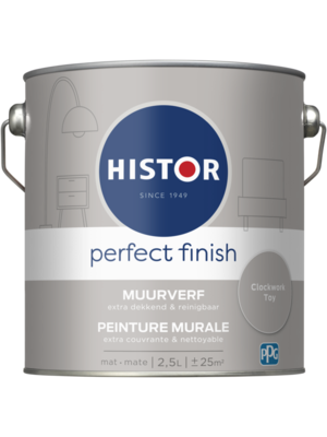 Histor Perfect Finish Muurverf Mat - Clockwork Toy - 2,5 liter