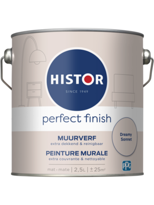 Histor Perfect Finish Muurverf Mat - Dreamy Sonnet - 2,5 liter