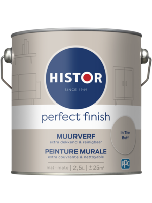 Histor Perfect Finish Muurverf Mat - In the Buff - 2,5 liter
