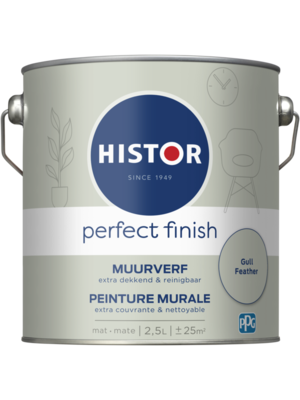 Histor Perfect Finish Muurverf Mat - Gull Feather - 2,5 liter