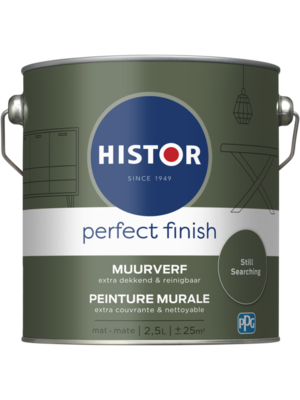 Histor Perfect Finish Muurverf Mat - Still Searching - 2,5 liter
